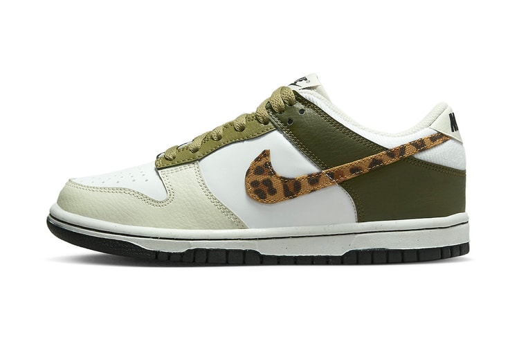 Nike Dunk Low Arrives With a Leopard Swoosh