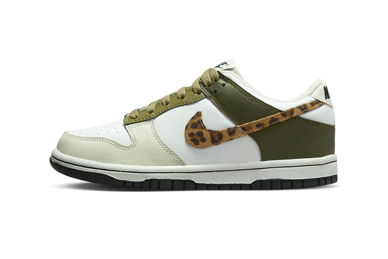 Nike’s Dunk Low Arrives With a Leopard Swoosh