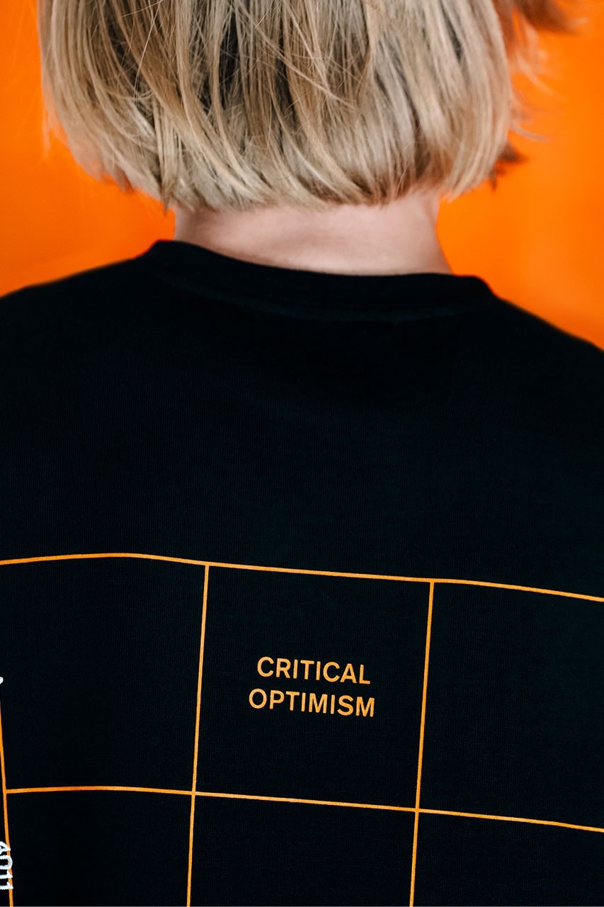 OAMC x Graphpaper "Critical Optimism" T-shirts green white black orange collaboration