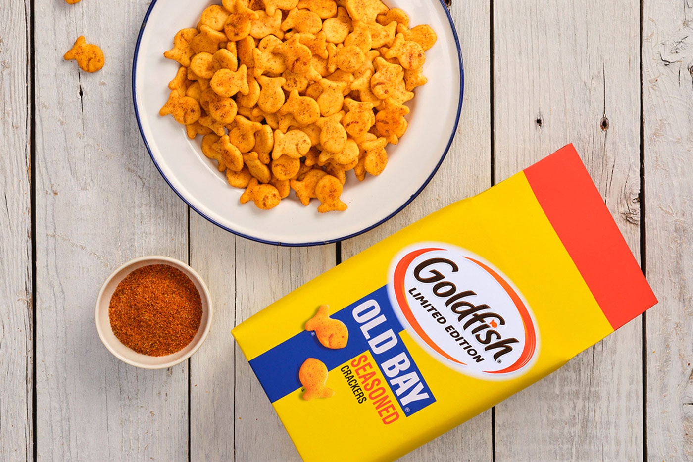 Old Bay Seasoned Goldfish Crackers Release Info Taste Review