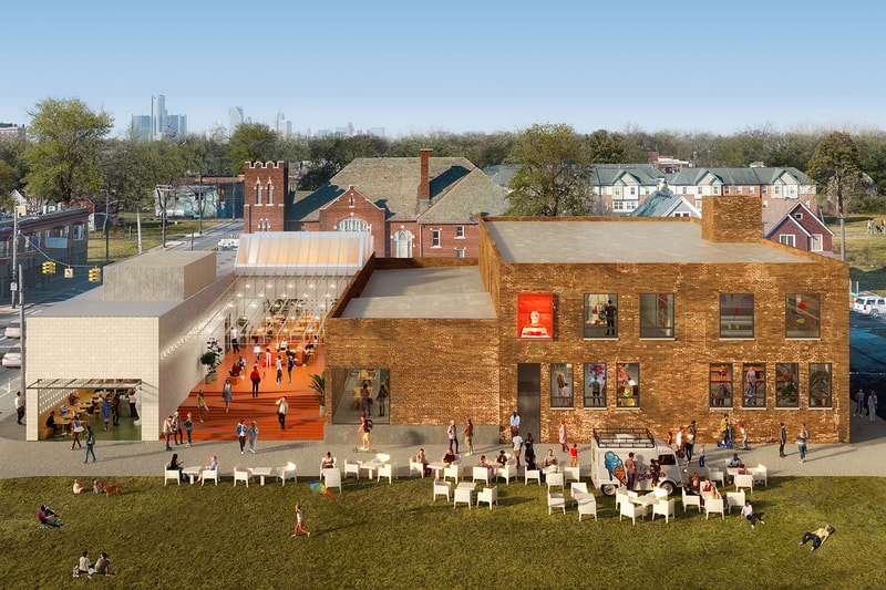 OMA Unveils Designs for New Detroit Arts Centre "Lantern" Jason Long