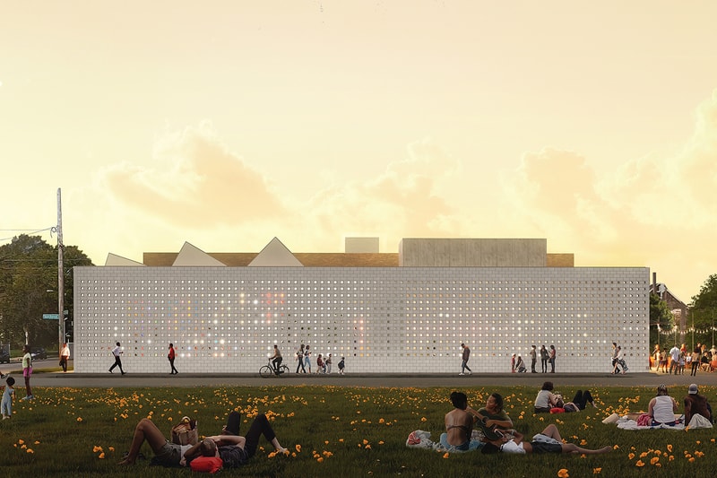 OMA Unveils Designs for New Detroit Arts Centre "Lantern" Jason Long