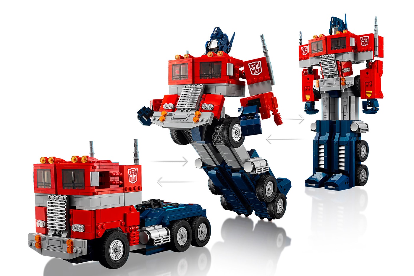 LEGO Optimus Prime transformers 19 points of articulation autobot dimensions ion blaster matrix of leadership energon axe cube jetpack release info date price 