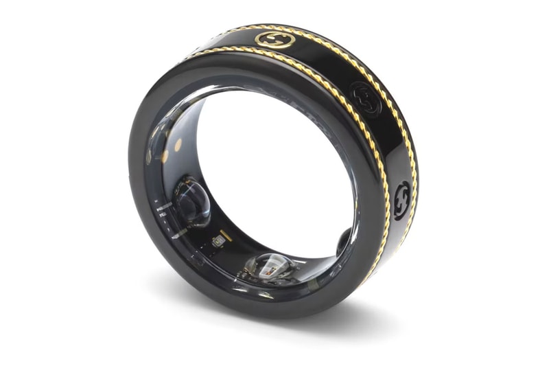 Oura Gucci 18-Carat Gold Smart Ring luxury apple healthj google fit heart rate sleep quality activity membership release info date price
