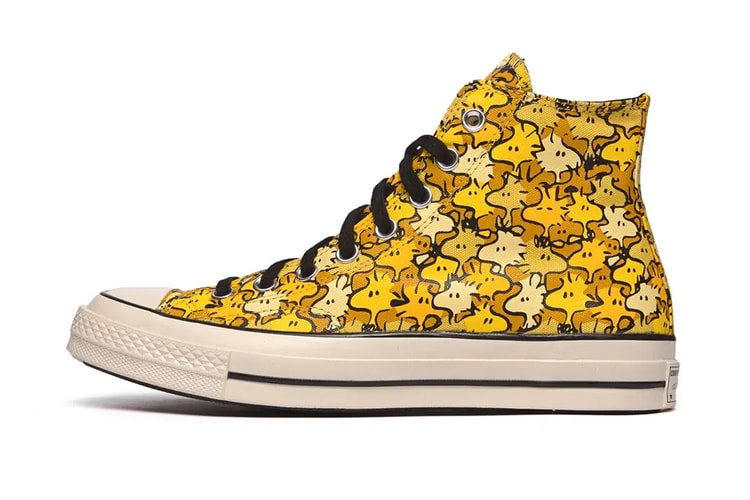 Peanuts x Converse Chuck 70 Hi Arrives in "Woodstock" Prints