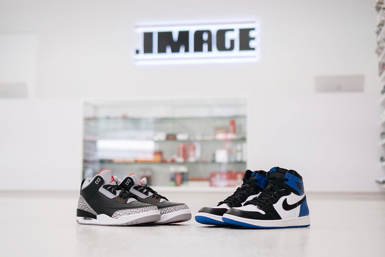 Perry Shum Gregory Lam fragment design Air Jordan 1 High and Air Jordan 3 Black Cement sole mates interview
