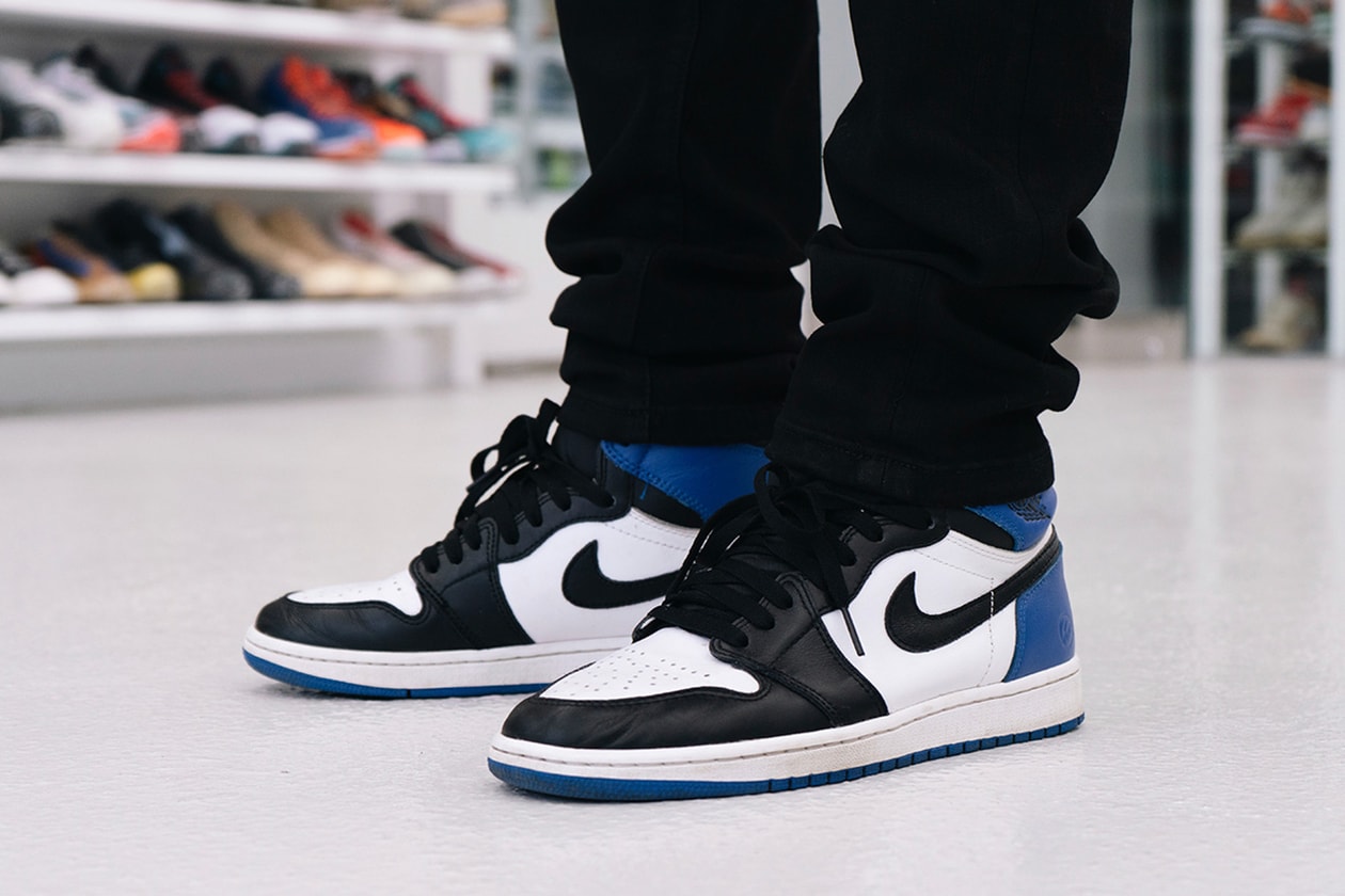 Perry Shum Gregory Lam fragment design Air Jordan 1 High and Air Jordan 3 Black Cement sole mates interview