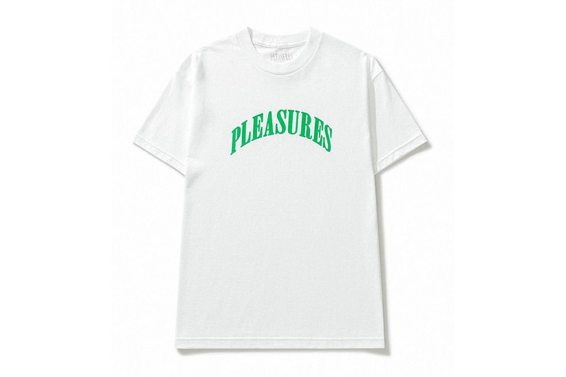 PLEASURES Summer 2022 Drop 1 HBX Release Info Buy Price Graphic T-shirts Print Jeans Shorts Logo Caps