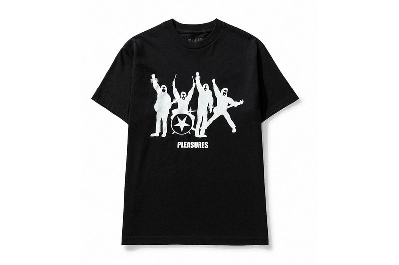 PLEASURES Summer 2022 Drop 1 HBX Release Info Buy Price Graphic T-shirts Print Jeans Shorts Logo Caps