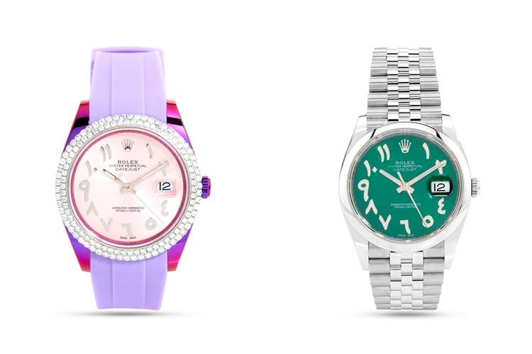 Private Label Dubai Ltd Customizes the Rolex Datejust With Arabic Markers, Diamonds and PVD