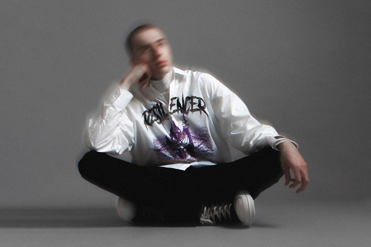 Raf Simons SS22 Ready-to-Wear Plays With Oversized Silhouettes and Tour List-Inspired Graphics