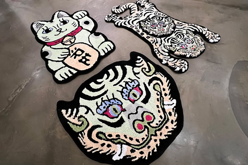 RAW EMOTIONS Mint Mascot Tiger Rug Release Info Date Buy Price 