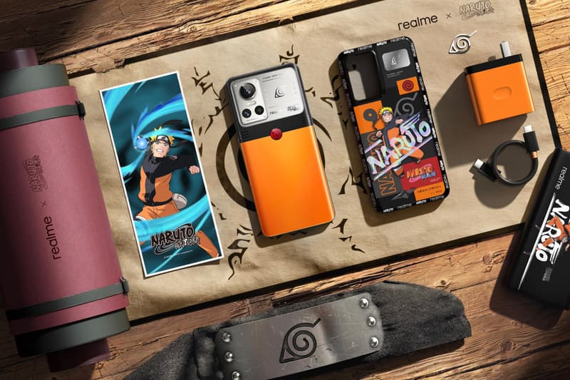 Realme GT Neo3 Smartpone Naruto Edition release anime manga shippuden Masashi Kishimoto Shueisha