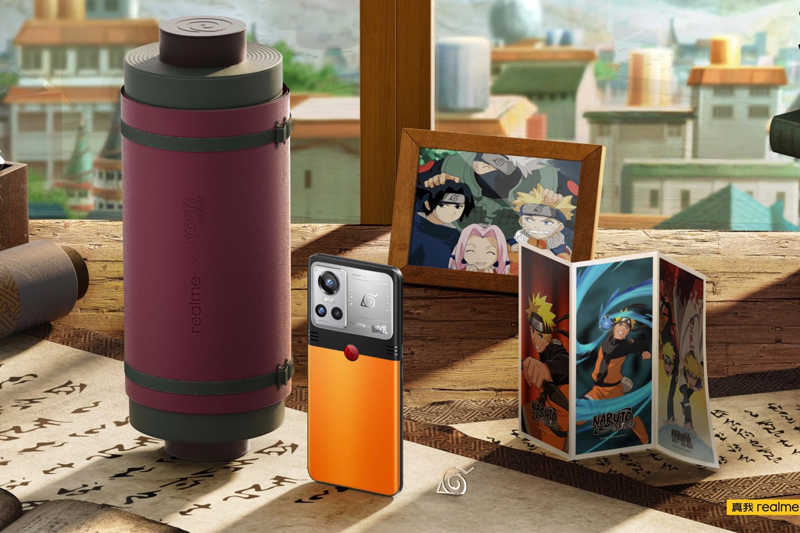 Realme GT Neo3 Smartpone Naruto Edition release anime manga shippuden Masashi Kishimoto Shueisha 