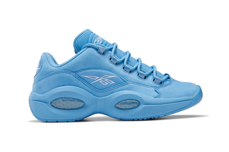 blue leather reebok