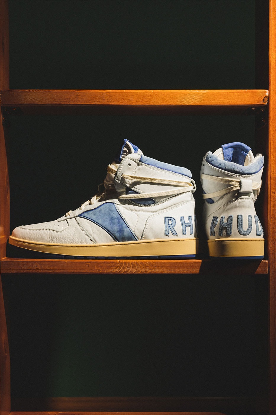 RHUDE Rhecess Spring/Summer 2022 Collection Sky-Hi Low Sneakers HBX Release Info Buy Price
