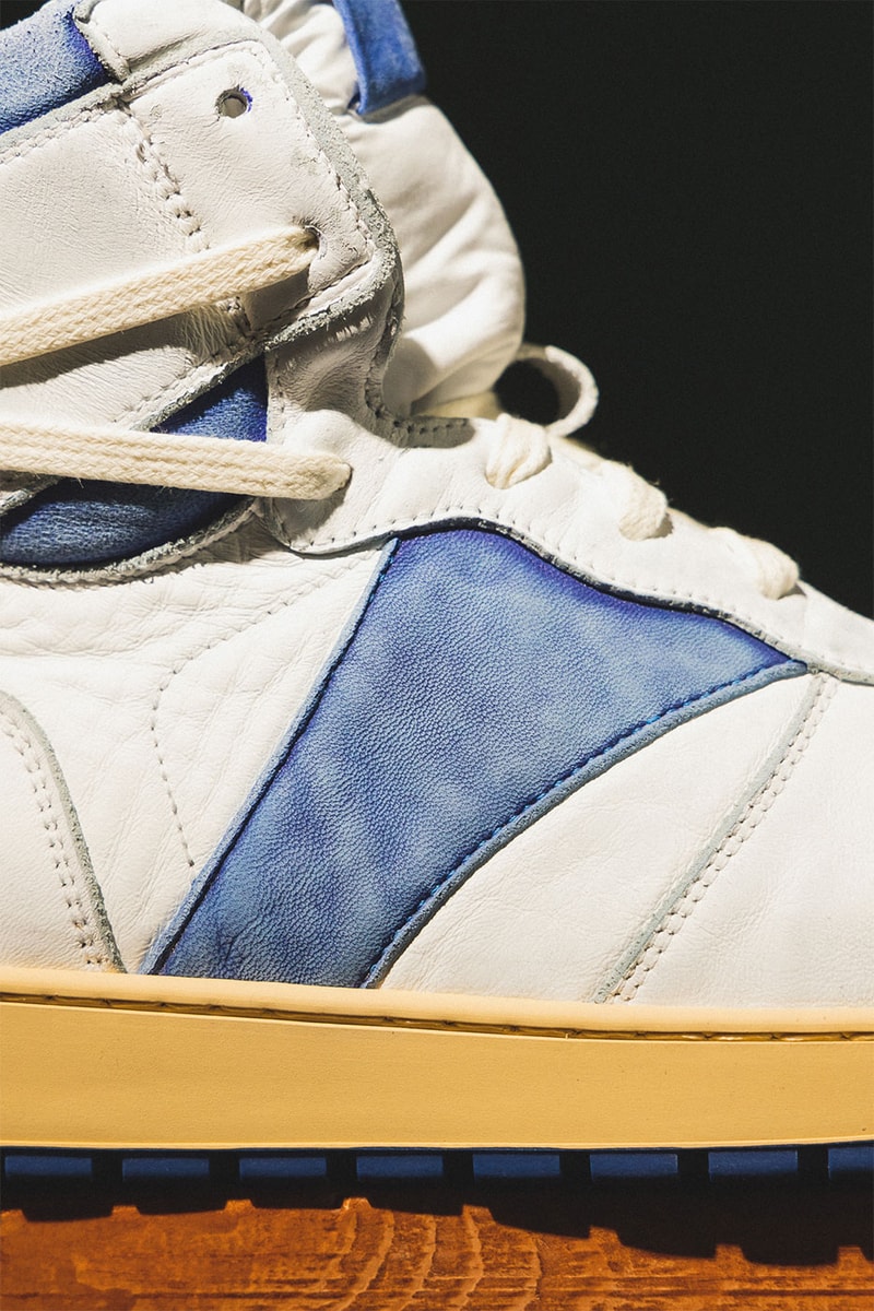 RHUDE Rhecess Spring/Summer 2022 Collection Sky-Hi Low Sneakers HBX Release Info Buy Price