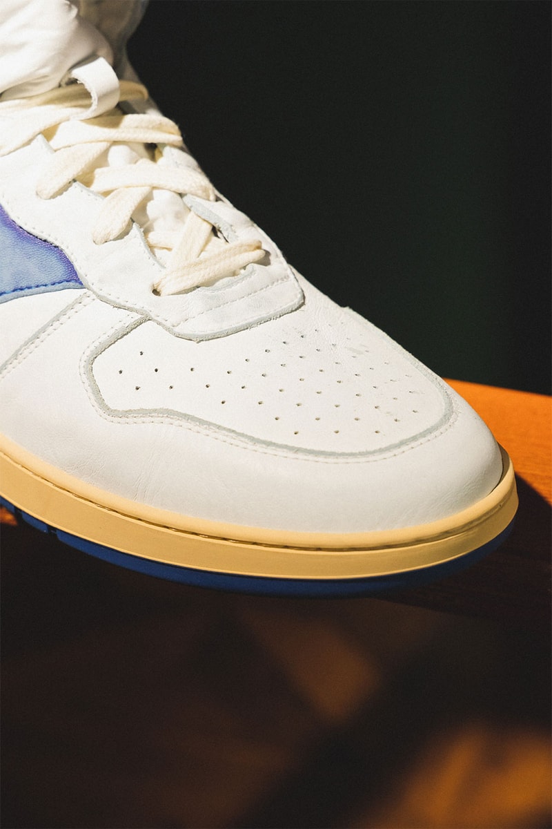 RHUDE Rhecess Spring/Summer 2022 Collection Sky-Hi Low Sneakers HBX Release Info Buy Price