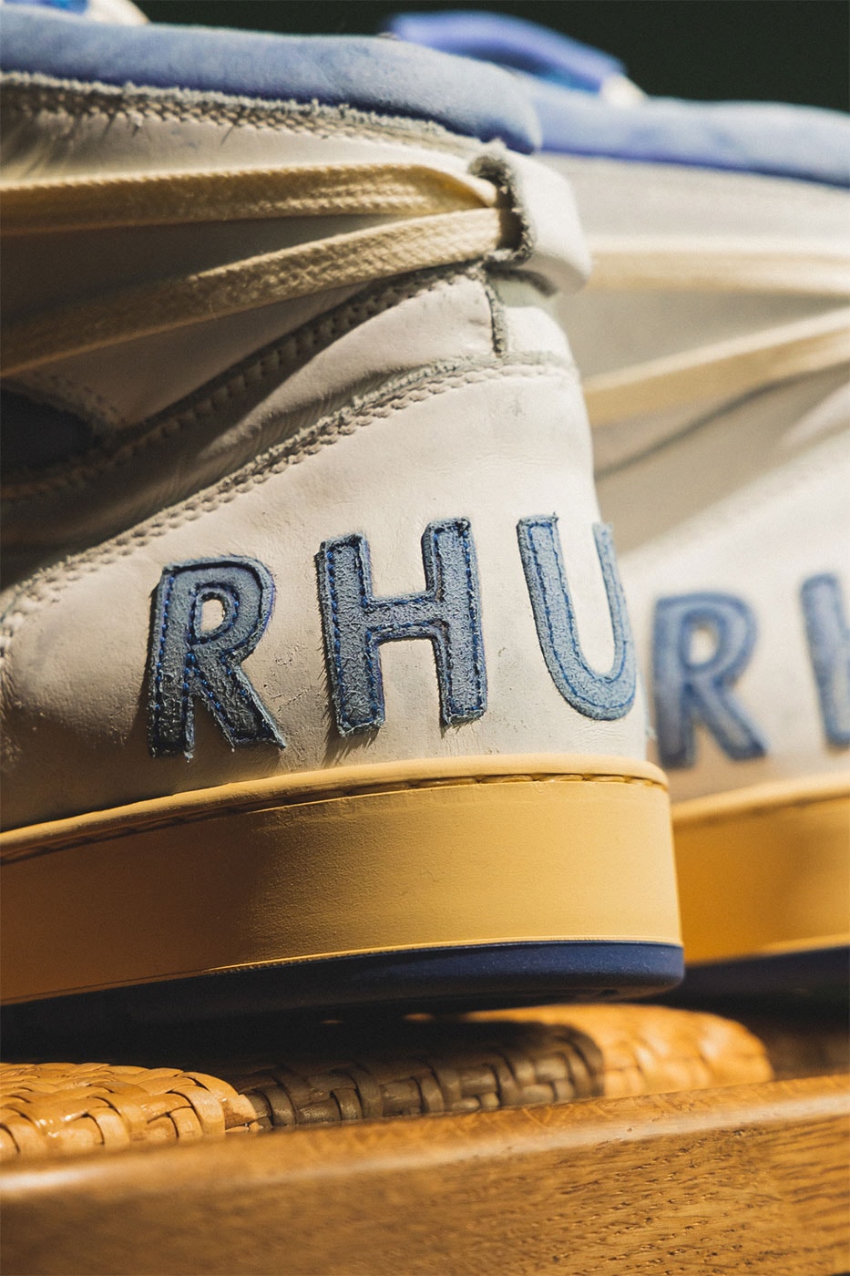 RHUDE Rhecess Spring/Summer 2022 Collection Sky-Hi Low Sneakers HBX Release Info Buy Price