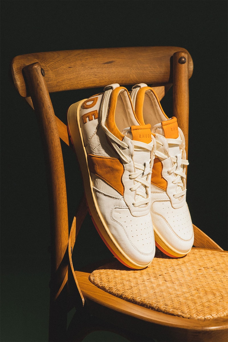 RHUDE Rhecess Spring/Summer 2022 Collection Sky-Hi Low Sneakers HBX Release Info Buy Price