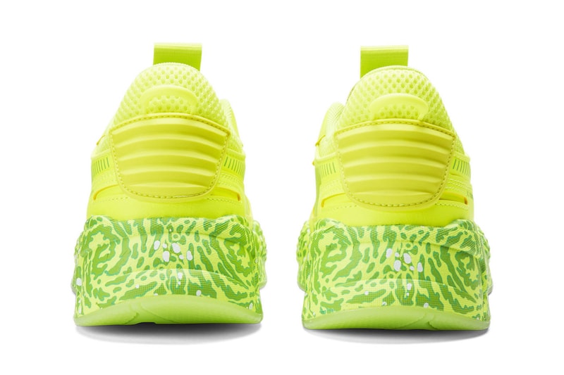 The 'Rick and Morty' x PUMA RS-X Has an Official Release Date 386781-01 neon yellow lamelo rick and morty mb.01 adult swim 