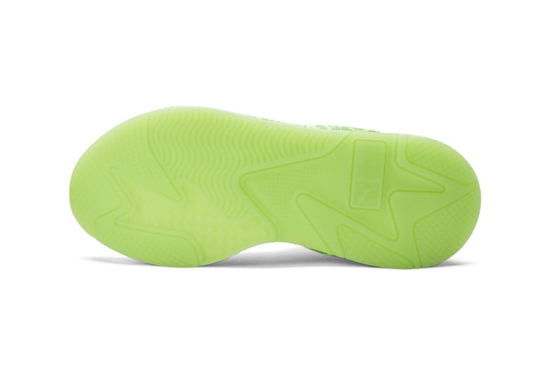 The 'Rick and Morty' x PUMA RS-X Has an Official Release Date 386781-01 neon yellow lamelo rick and morty mb.01 adult swim 