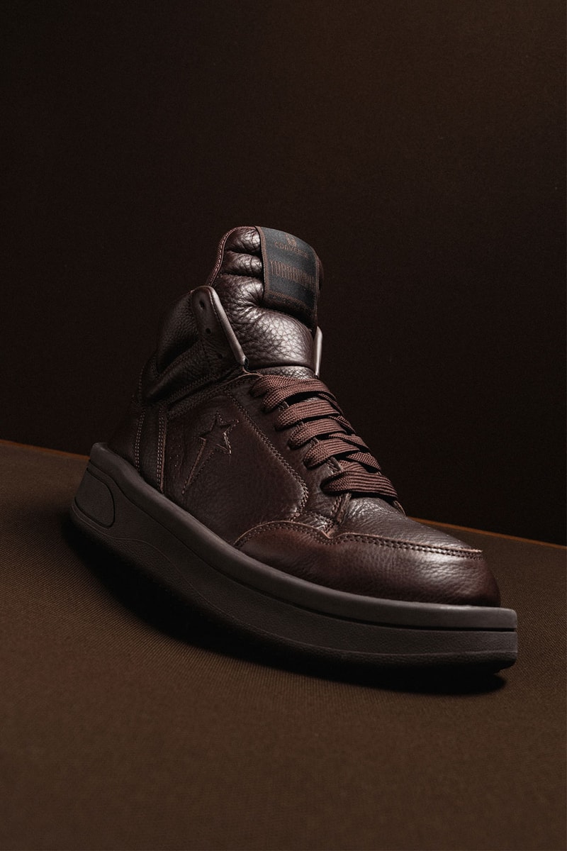 Rick Owens DRKSHDW x Converse TURBOWPN Clay HBX Release Info Buy Price