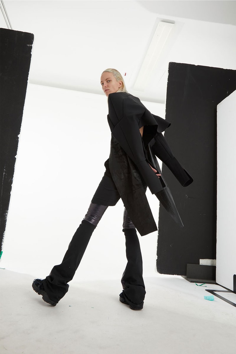 Rick Owens Launches Collaborative Capsule With Venetian Artist Swamp God michele lamy 
