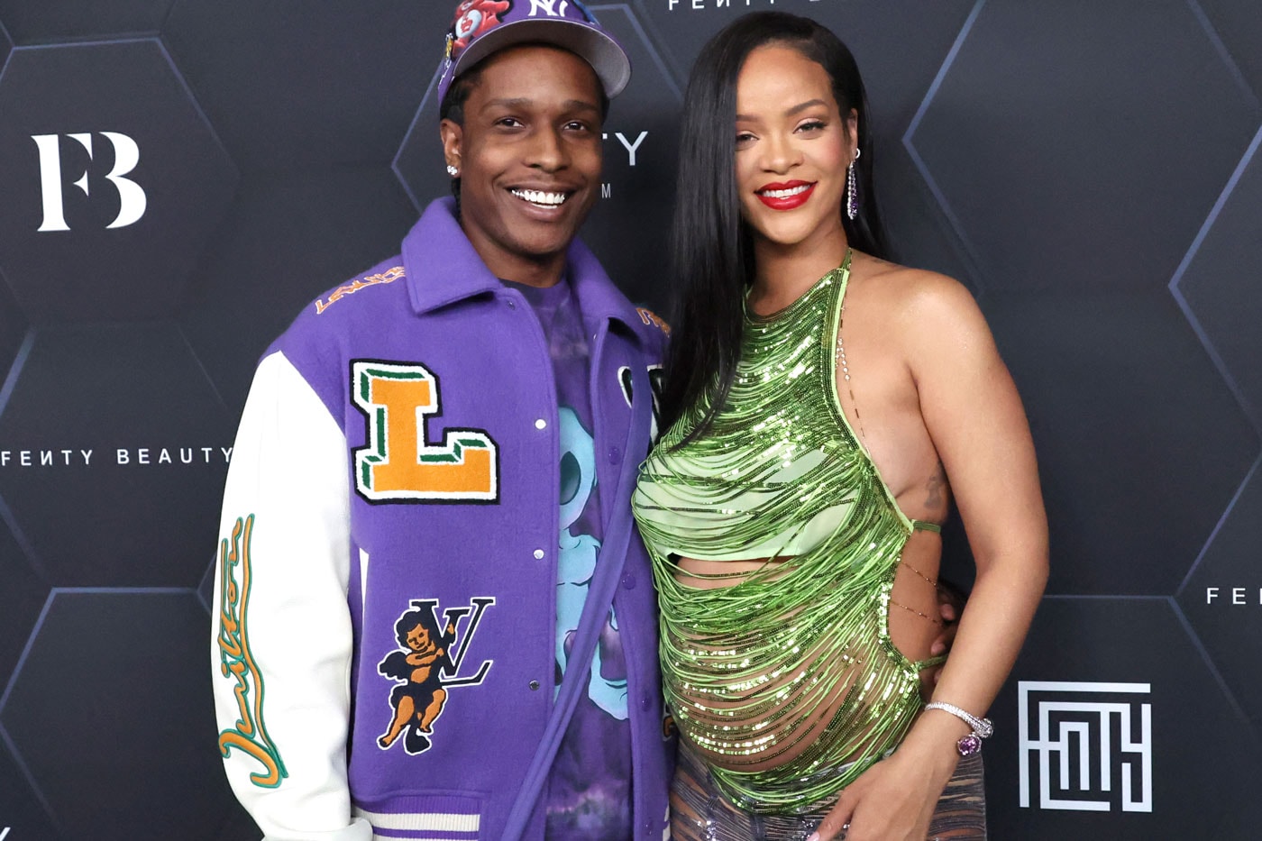 Rihanna and A$AP Rocky Welcome New First Child baby boy rapper hip hop awge parents fenty savage mother vogue 