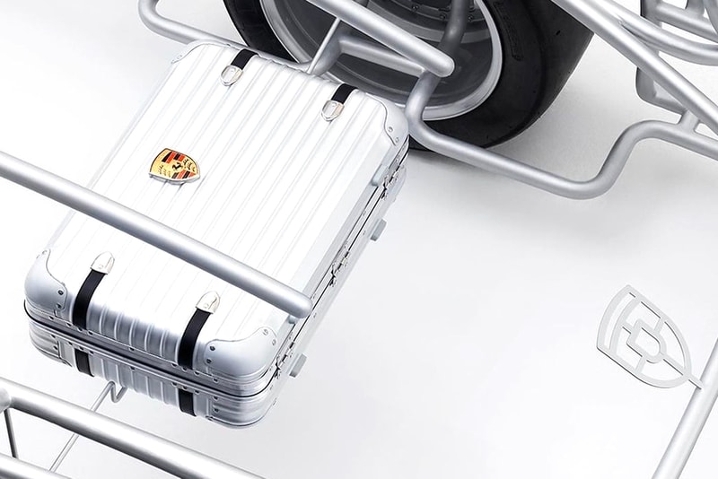 Benedict Radcliffe RImowa Porsche 934 design hollow steel tubes suitcase frame life size model creation news info
