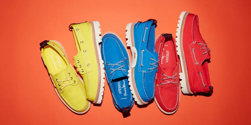 Vibrant Boat Shoe Collaboration 