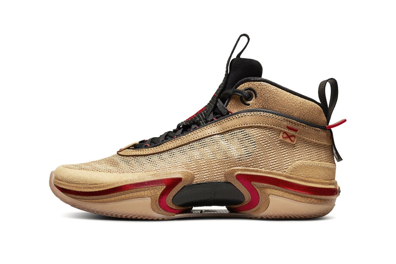 rui hachimura air jordan 36 global game washington wizards japanese characters red clay release info date price