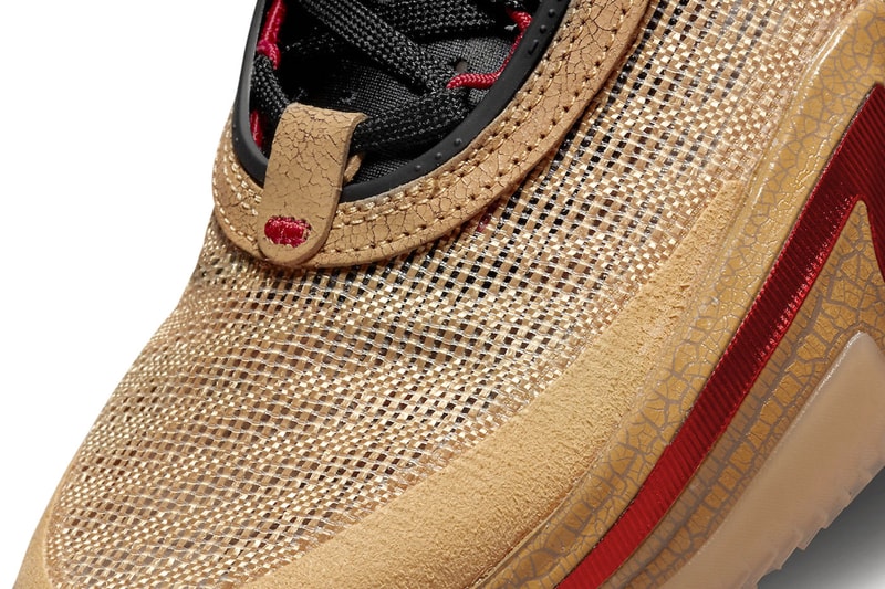 rui hachimura air jordan 36 global game washington wizards japanese characters red clay release info date price