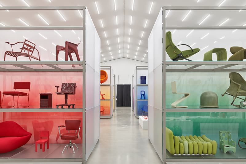 Sabine Marcelis Delves into Vitra Archive with Rainbow-Hued Installation Colour Rush