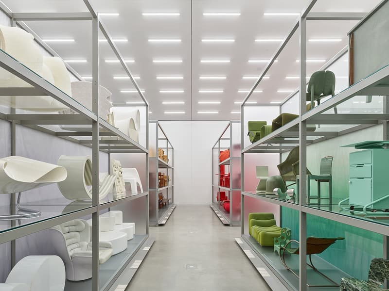 Sabine Marcelis Delves into Vitra Archive with Rainbow-Hued Installation Colour Rush