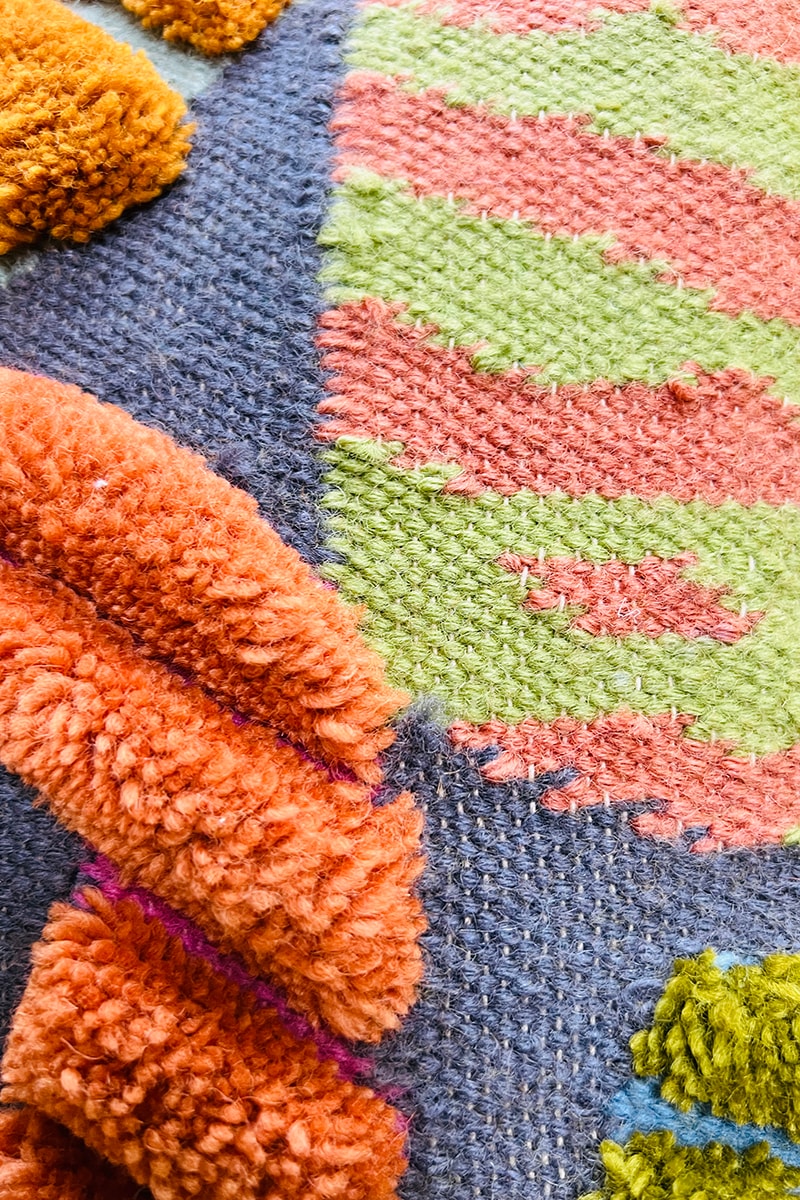 Salehe Bembury and Studio Proba Collaborate on Colourful Cushions Absorbed Languge