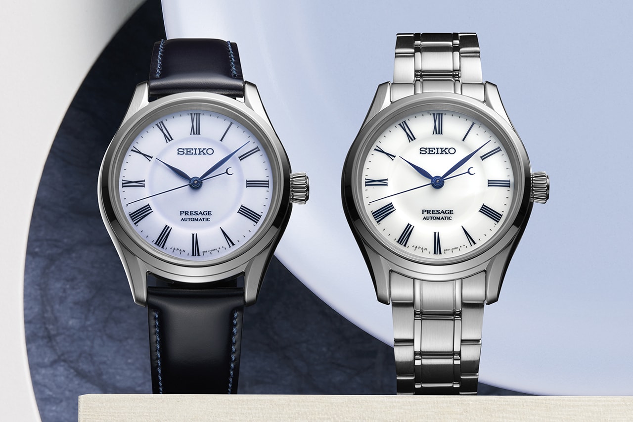 Seiko Works With Experts of Arita To Create Pair of Porcelain Dialed Automatics
