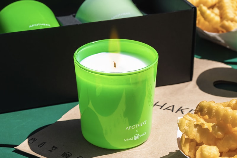 Shake Shack Apotheke Burger and Fries Candles Release Info