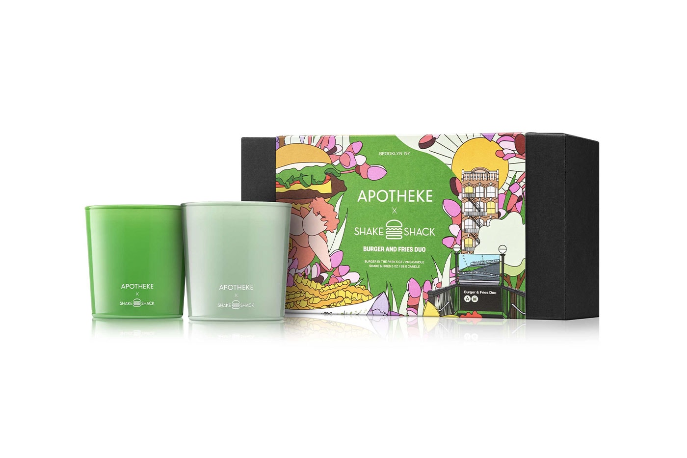 Shake Shack Apotheke Burger and Fries Candles Release Info