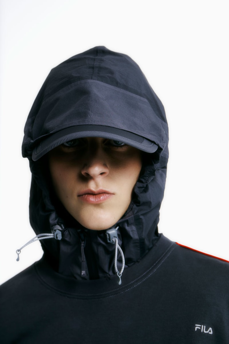 Slam Jam x Fila Redefined Capsule Collection shorts hats tops track and field