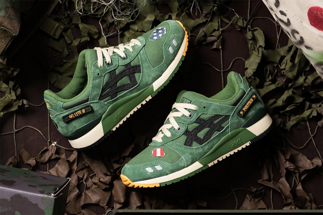 sneaker politics asics gel lyte iii always ready release date info store list buying guide photos price us army 