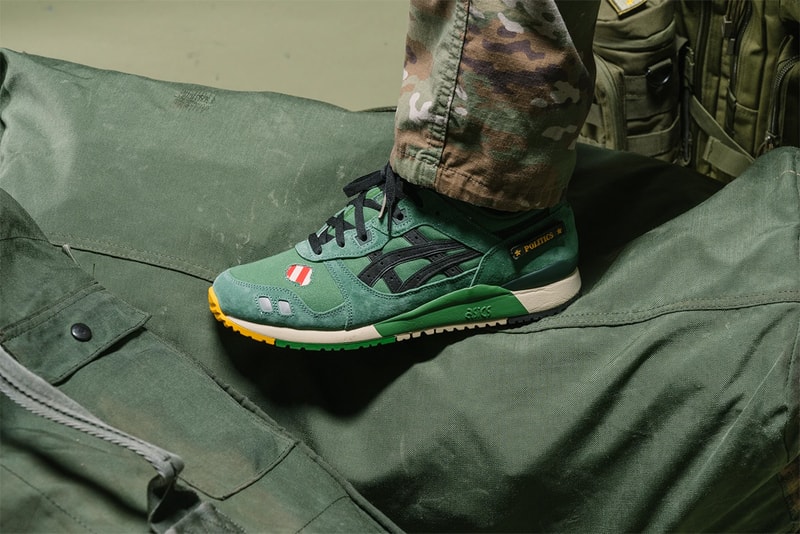 sneaker politics asics gel lyte iii always ready release date info store list buying guide photos price us army 