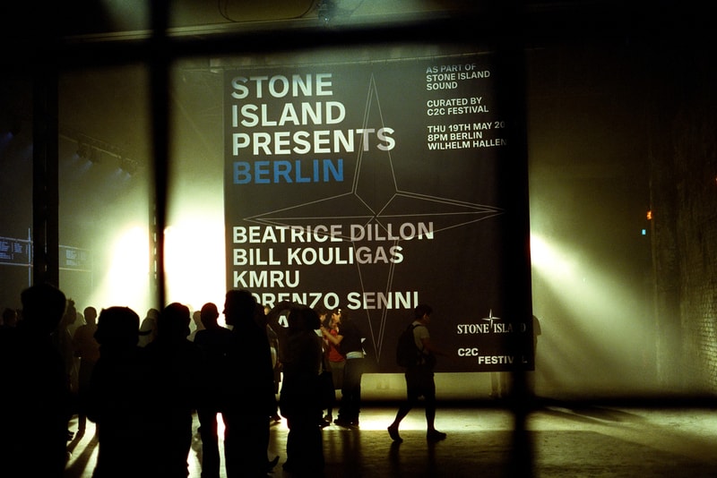 Stone Island Sound Presents Berlin C2C Festival Wilhelm Hallen Beatrice Dillon Skee Mask KMRU Bill Kouligas Lorenzo Senni Pelada