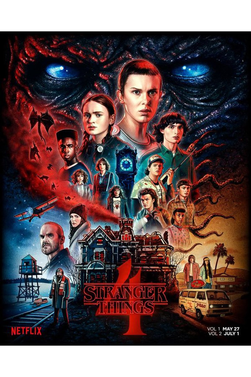 Superpôster Cinema e Séries - Stranger Things 4 - Arte B - umlivro