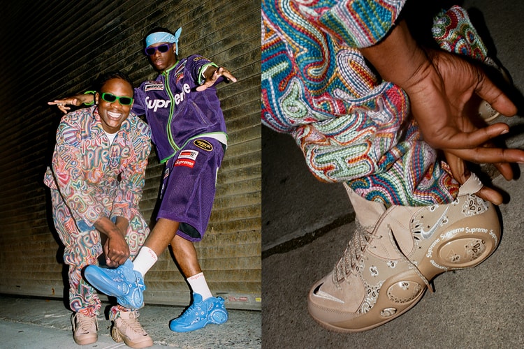 Supreme x Nike Zoom Air Flight 95 Spring 2022 Collaboration