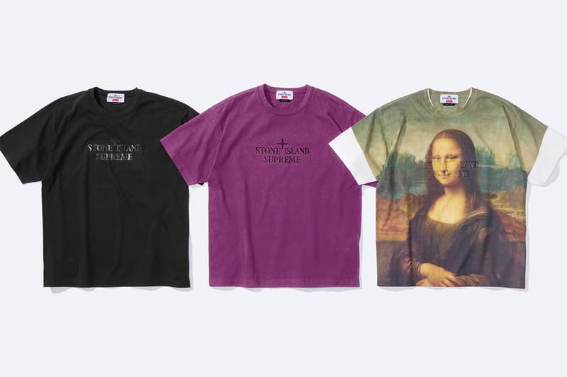 Supreme x Stone Island Spring 2022 Collaboration release info dickies julia fox streetwear gummo t shirts