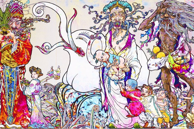 Takashi Murakami Presents 'Stepping on the Tail of a Rainbow' at The Broad