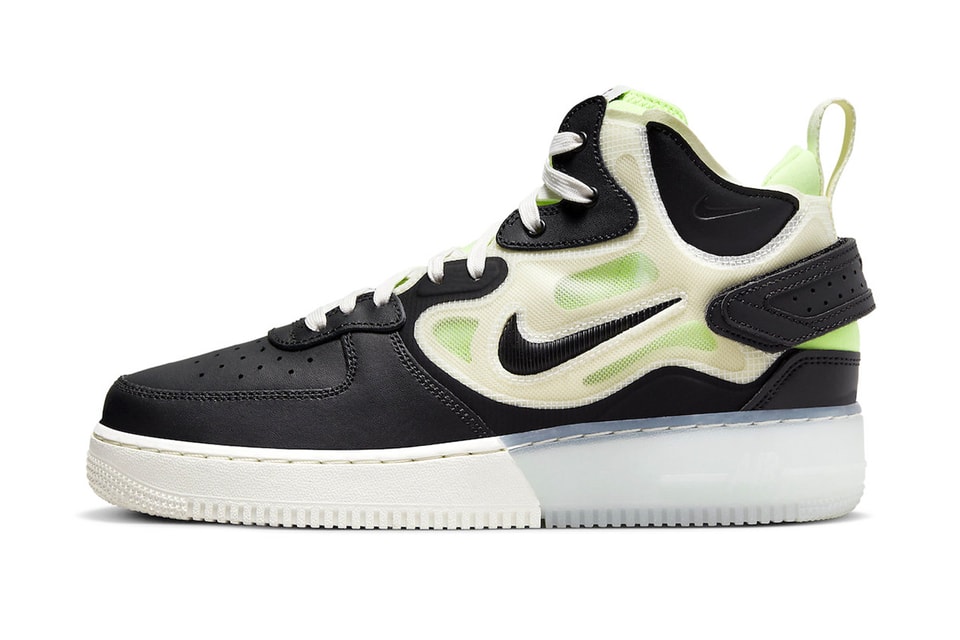 Nike Air Force 1 Mid "Black First Look |