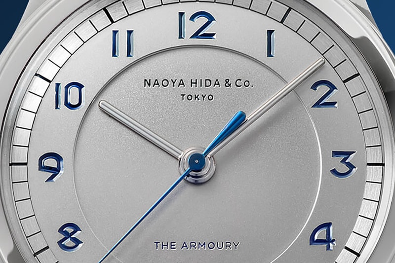 The Armoury Co-Founder Selected Lettercutter Typeface For Hour Markers