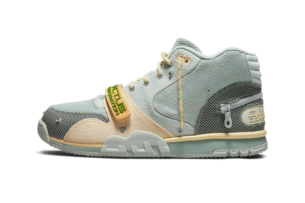 travis scott nike air trainer 1 DR7515 001 DR7515 200 grey haze wheat release date info store list buying guide photos price cactus jack 